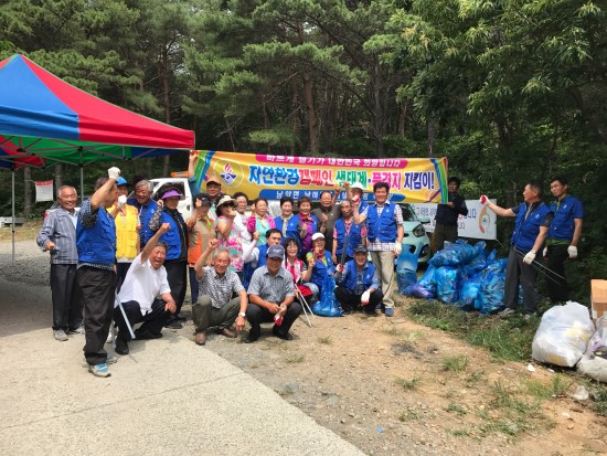 0627 남양면 바르게살기 백월산 등산로 환경정비1