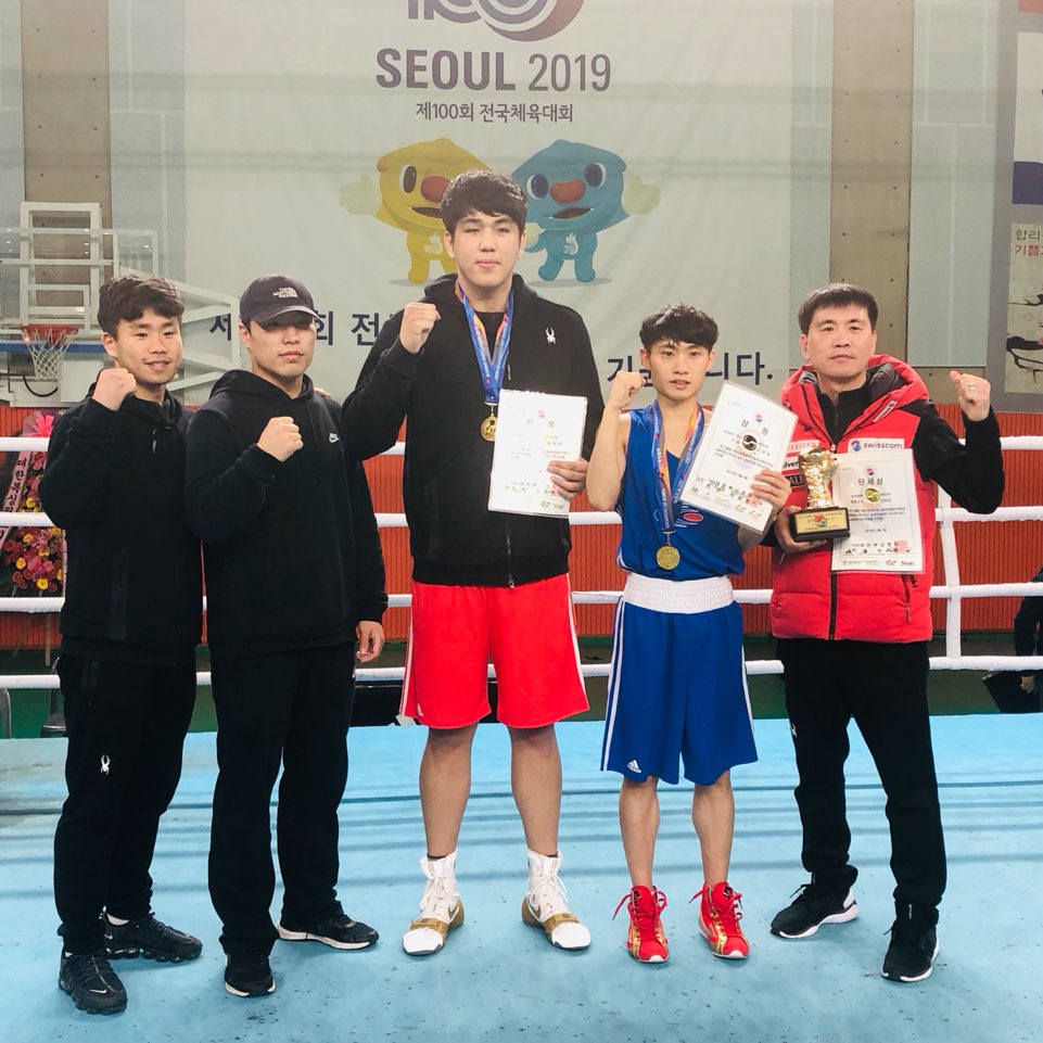190404 청양군청 복싱선수단 전국대회 종합 2위