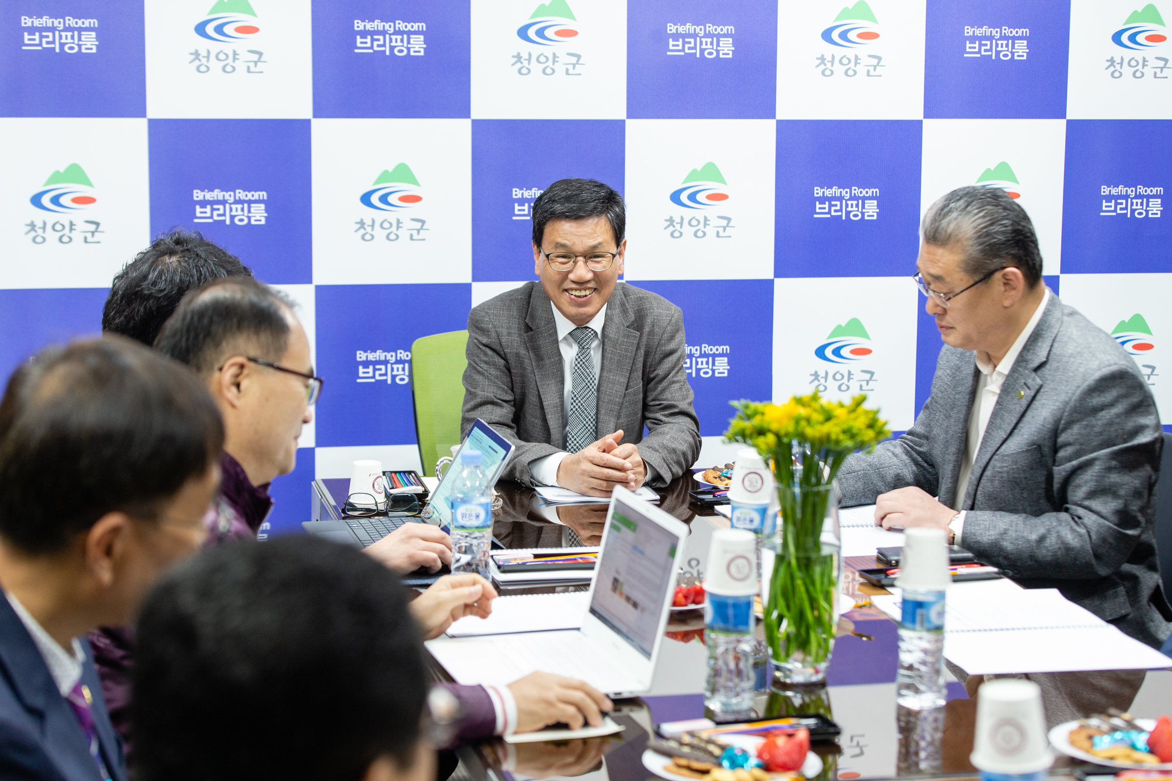190411 4월 11일 김돈곤 청양군수 브리핑2