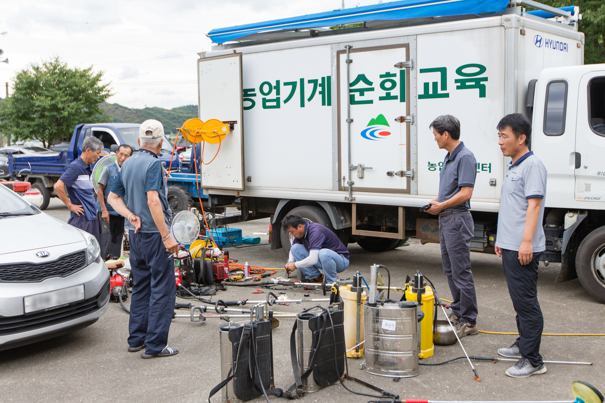 190423 청양군 농기계 순회수리 및 임대사업 호응