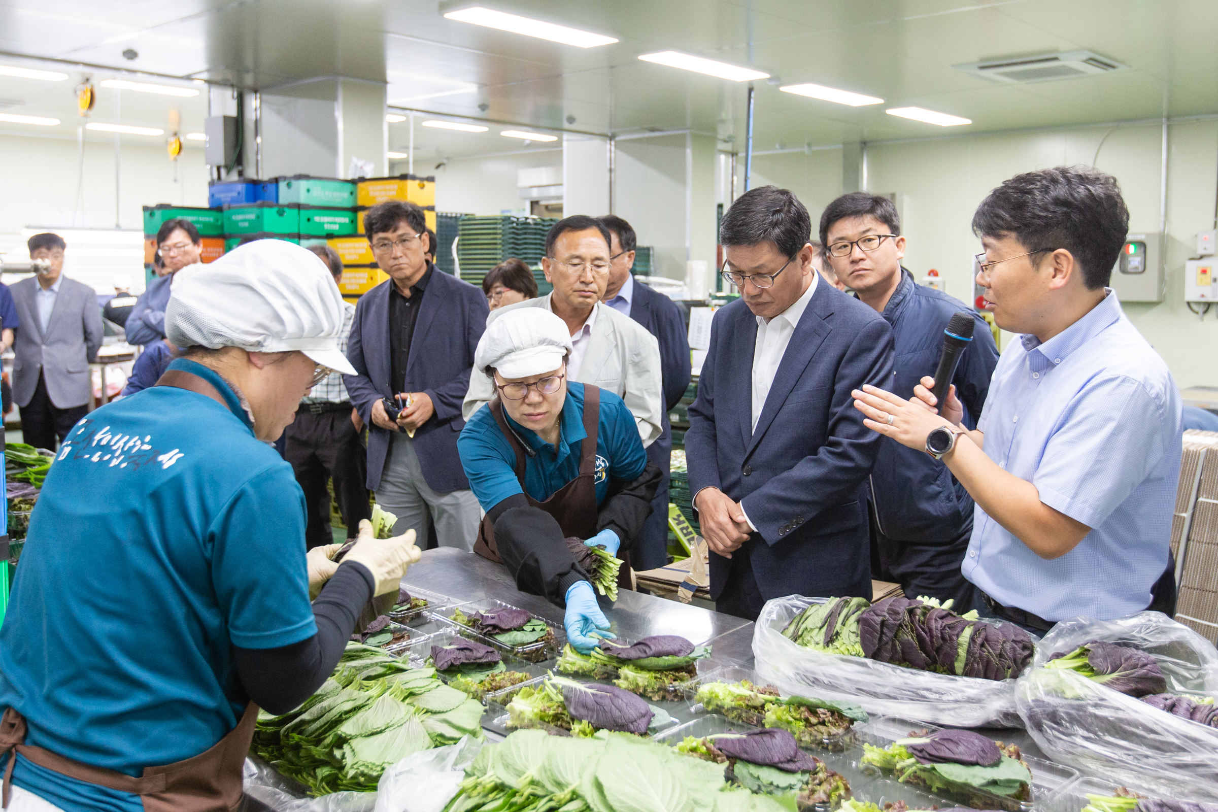 190904 청양군, 금산군 만인산농협유통센터 활동사례 벤치마킹1