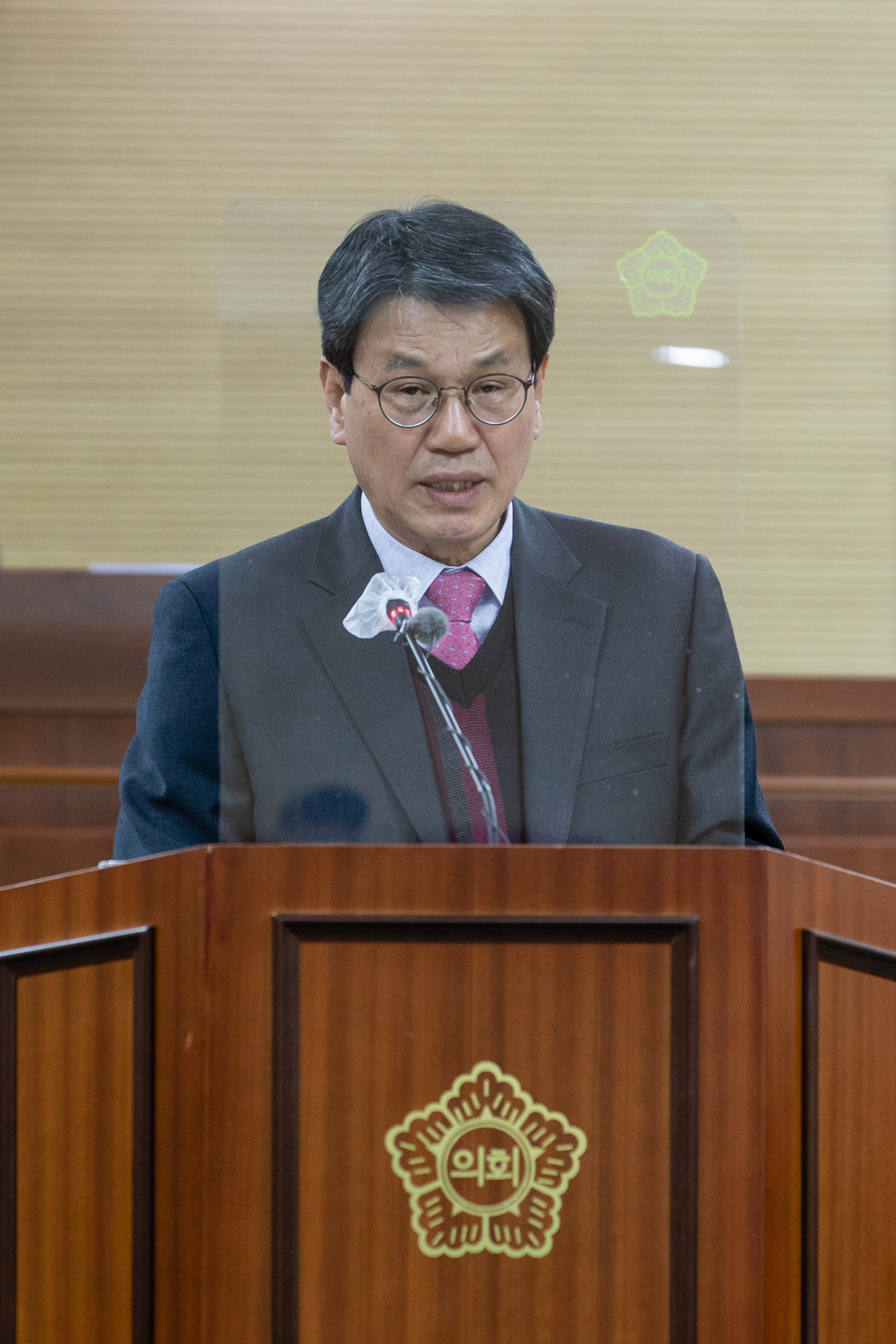 김돈곤 청양군수 청양군의회 시정연설2