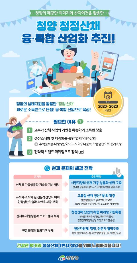 청양 청정산채 웹카드