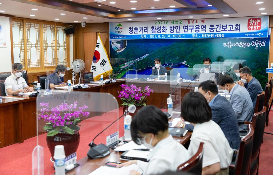 210623_청춘거리 활성화방안 용역 중간보고회_0001