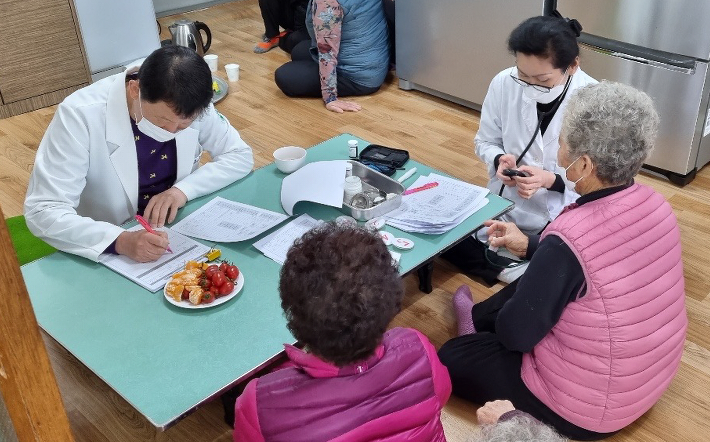 청양군, 남양면 백금1리부터 ‘찾아가는 의료원’ 운영.JPG