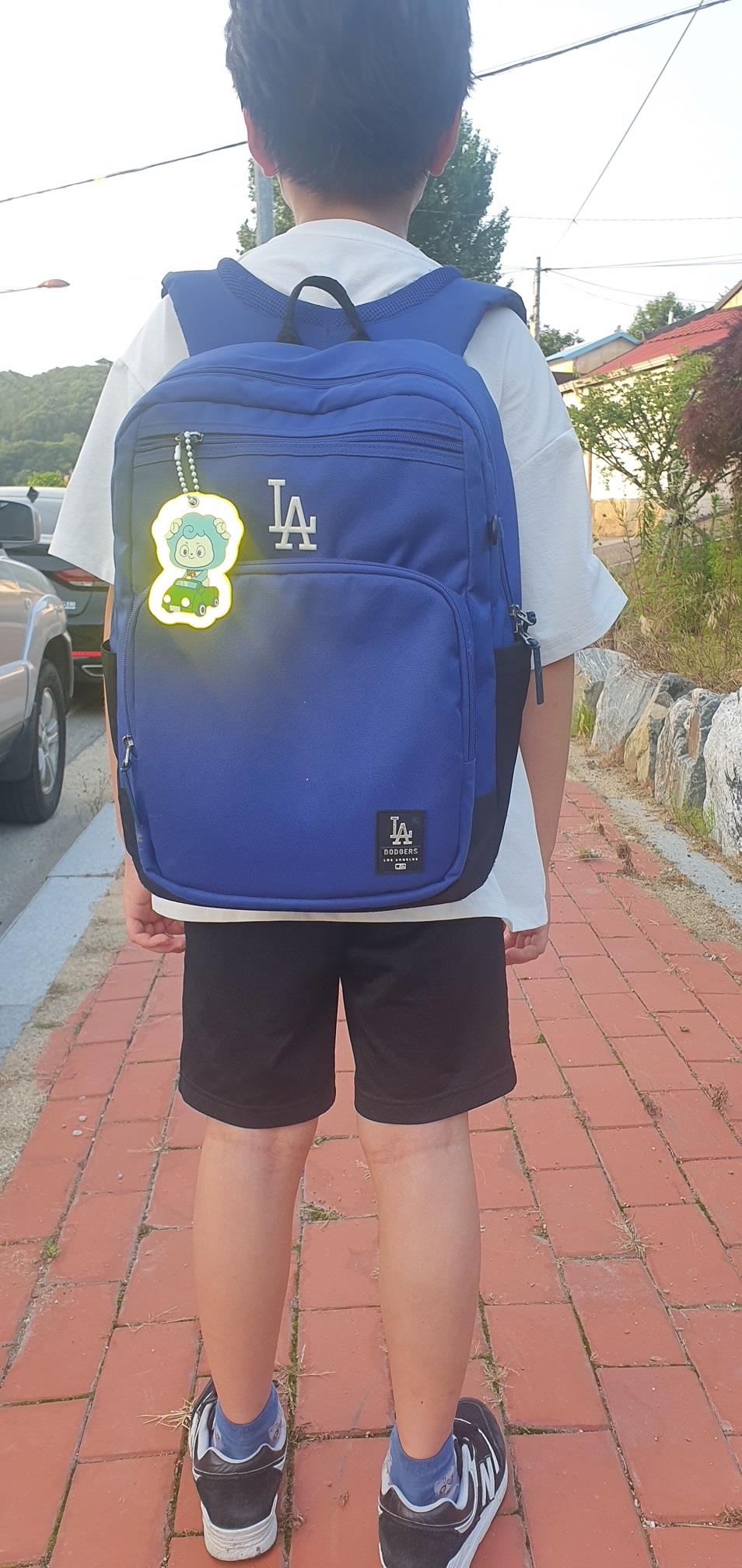 교통안전 옐로카드 착용모습