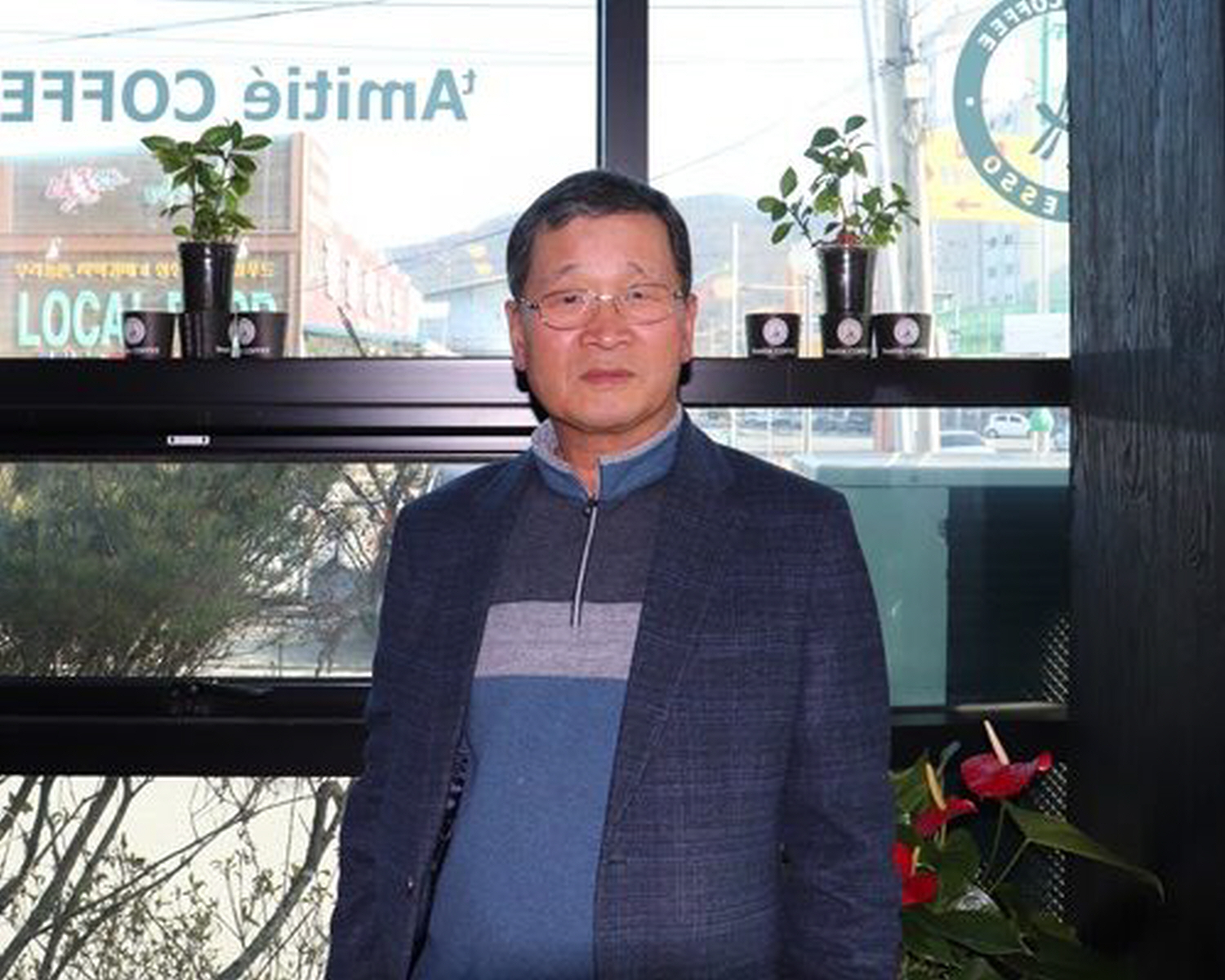 최병균 청양군 감자연구회장 장학금 기탁