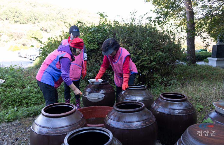 청양군 한국생활개선 연합회 사랑의 전통장 나눔 행사 (05)