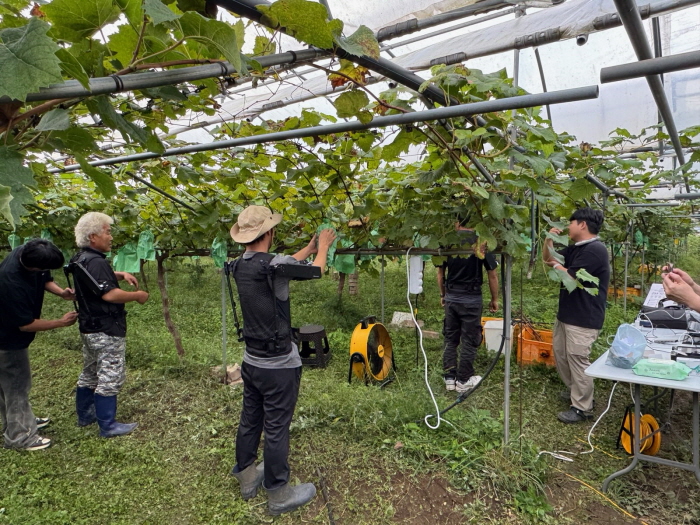 3. 농업인 편의장비 웨어러블 생체역학적 현장평가 실시