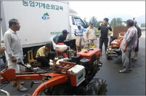 청양군 농기계수리 및 임대사업 본격 가동 시작