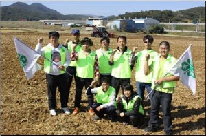 푸른들 가꾸기 4H회가 앞장선다