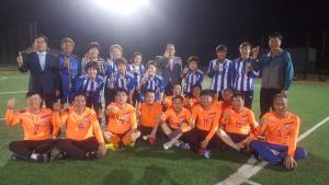 이석화 청양군수 축구단 격려