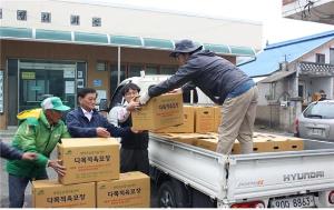 다목적육묘장 우량 고추묘 마을회관까지 공급(청양군내 1,900여농가 100만주 공급 )