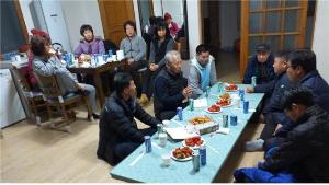 구봉광산 일대 구룡 3리 마을 백만송이 화단국 경관 조성 국화마을 만든다.
