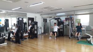 건강증진센터 체력단련실 운동기구 증설