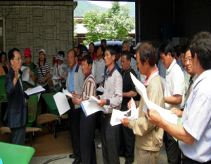 청양군농업인대학 학구열 ‘후끈’, 종강 아쉬워