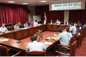 돌발 해충 「갈색날개매미충」 방제 총력