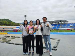 청양군청 육상팀, 2025 구미아시아육상경기선수권대회 최종선발전 금메달 3개 획득
