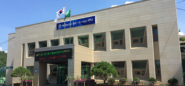 화성면사무소 전경