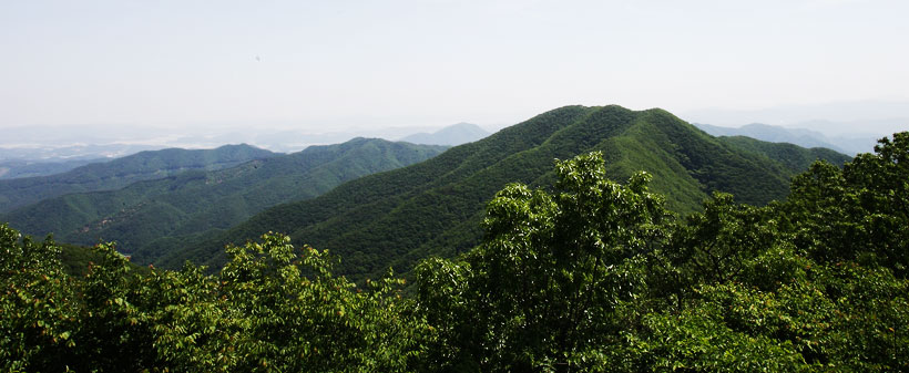 산장로 등산정상