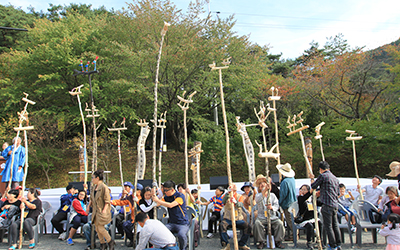 칠갑장승문화축제 현장 모습 4