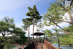 칠갑전망대에 오르는 길