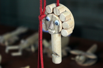 목재문화체험장의 목공예품