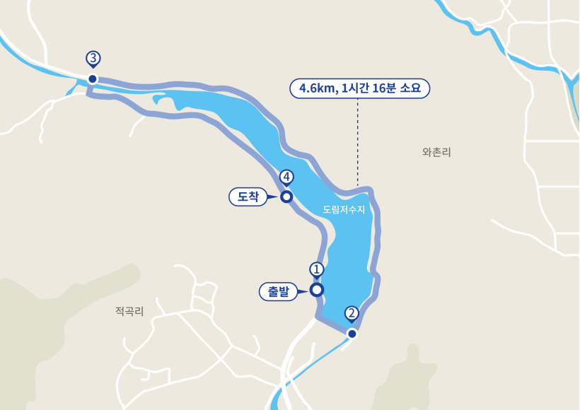 도림 저수지 둘레길