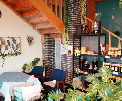 앵무새정원 꽃단지 카페