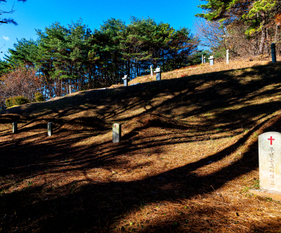 다락골줄무덤성지·새터성지